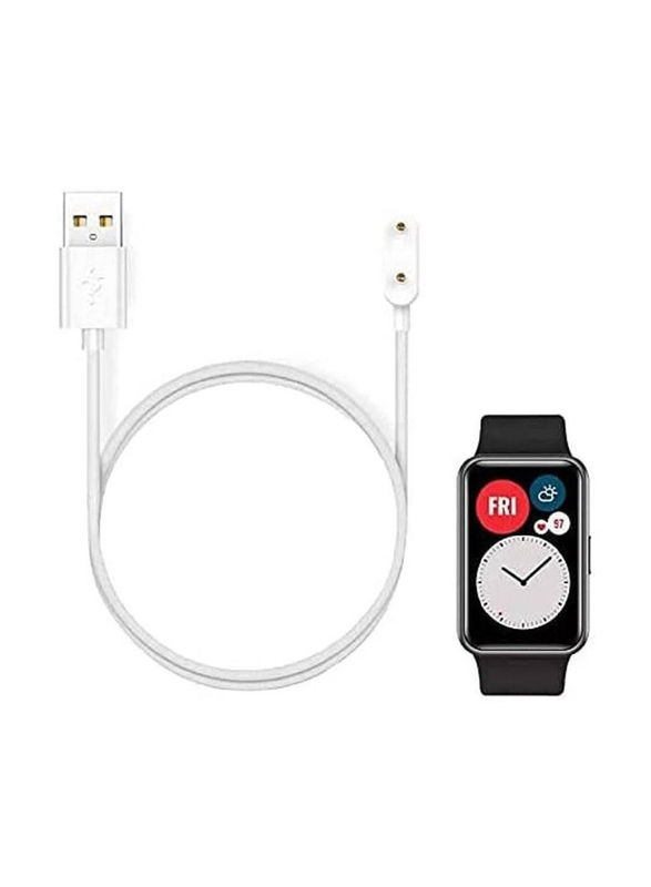 USB Magnetic Charger Cable for Huawei Watch Fit, White