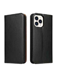 Apple iPhone 14 Pro Max Leather Mobile Phone Case Cover with Wallet, Black