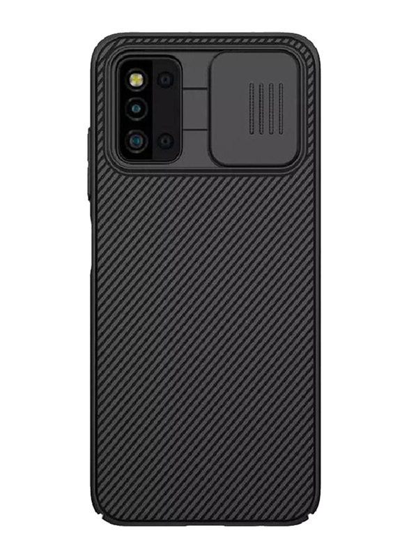 Nillkin Samsung Galaxy F52 5G Hard PC TPU Ultra Thin Mobile Phone Back Case Cover with Camera Protector, Black