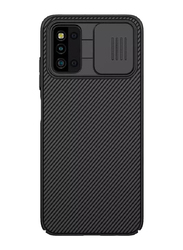 Nillkin Samsung Galaxy F52 5G Hard PC TPU Ultra Thin Mobile Phone Back Case Cover with Camera Protector, Black