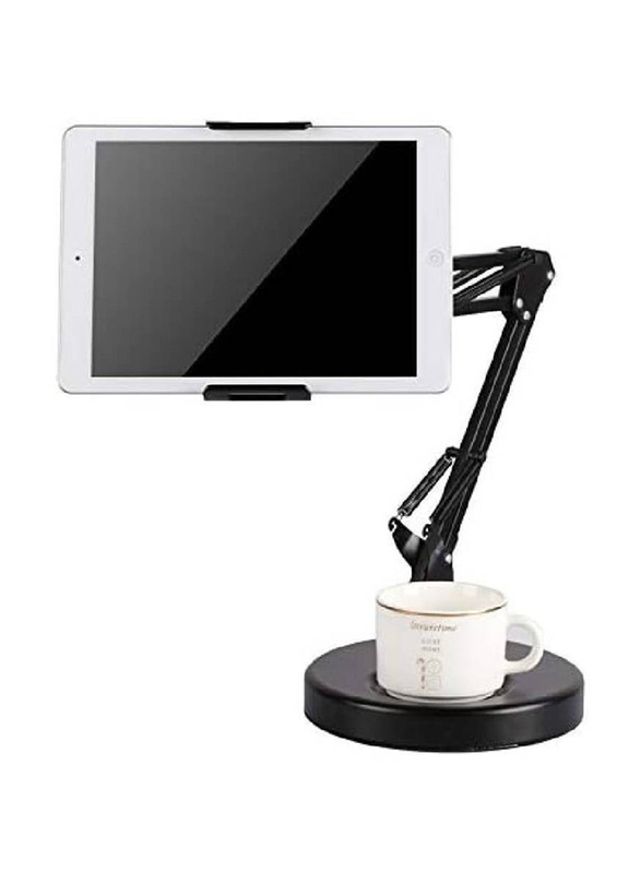 Gennext Best Flexible Long Arm 360° Rotating Tablet/Mobile Holder, Black