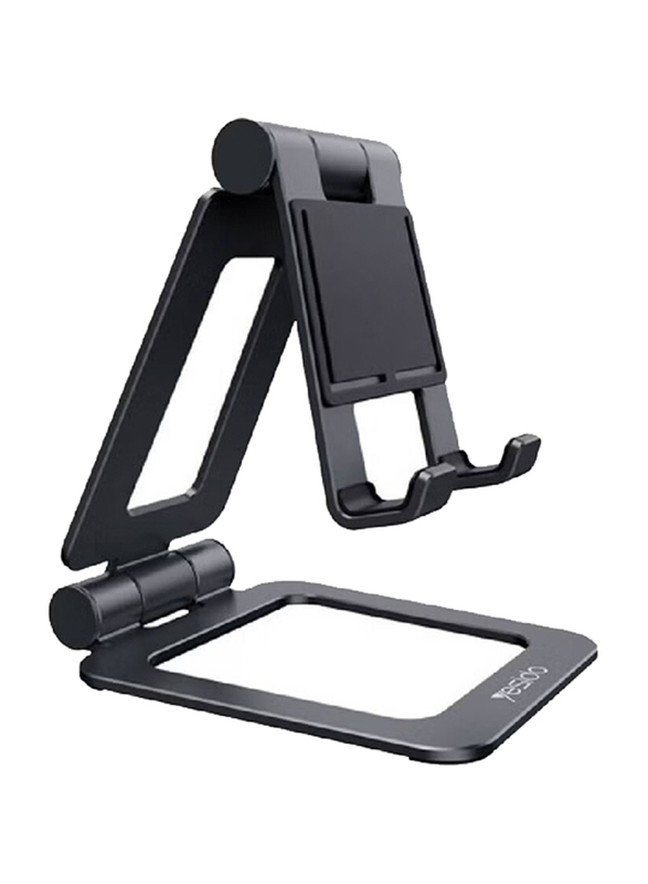 Yesido 12cm Foldable Mobile Phone Holder for Smartphones, Black