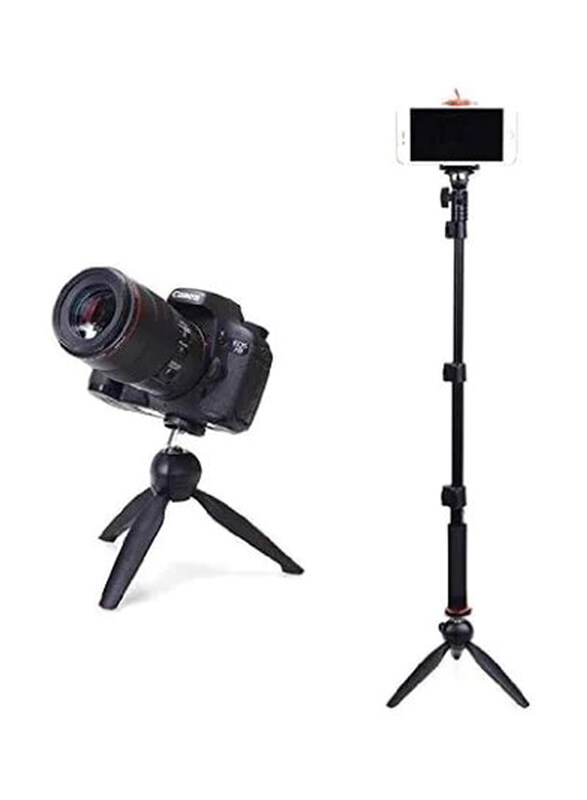 

Gennext Stick Monopod Tripod with Bluetooth Remote Shutter for IOS & Android, Black