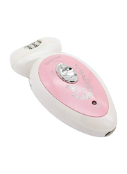 Geepas 2-in-1 Rechargeable Ladies Epilator Set, Multicolour