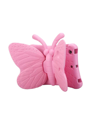 Gennext Apple iPad 10.2 Inch 2021/2020/2019,9/8/7 Gen EVA Foam Butterfly Mobile Phone Case Cover, Pink