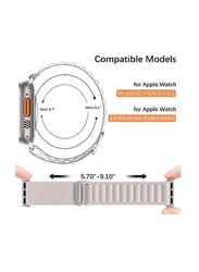 Gennext Alpine Loop Strap for Apple iWatch Series Ultra SE 49mm/45mm/44mm, White