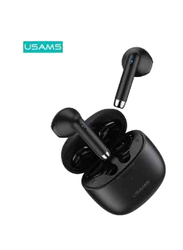 Usams Wireless Bluetooth In-Ear Headphones, Black