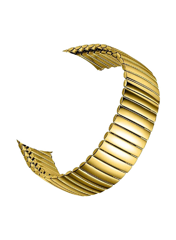 

Gennext Stainless Steel Replacement Band Metal Expansion Watchband for All Apple Watch 42/44/45/49mm, Gold
