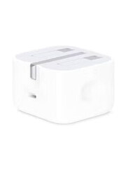 Gennext 20W Ultra-Compact Fast Charge Type-C Wall Adapter with USB-C Power Delivery for Apple Devices, White