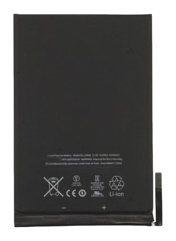 High Quality Original Replacement Battery for Apple iPad Mini 1, Black