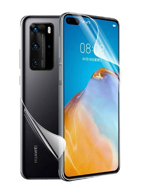 

Generic Huawei P40 Pro Hydrogel Front & Back Screen Protector Film, Clear