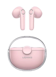 Usams BU12 TWS Wireless In-Ear Earbuds, Pink