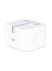 Gennext 20W USB Type-C PD Charger Plug for Apple iPhone 13 Pro Max, White