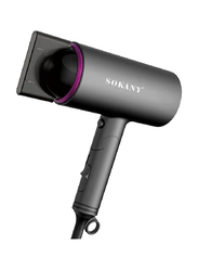 Sokany Ion AC Motor Quick Hair Dryer, 1600W, SK-2221, Grey