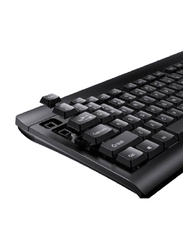 KB12 Wireless English Mouse and Keyboard, Black