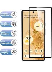 Zoomee Google Pixel 7 Pro 9H Full Coverage Anti-Scratch Tempered Glass Screen Protector, Clear