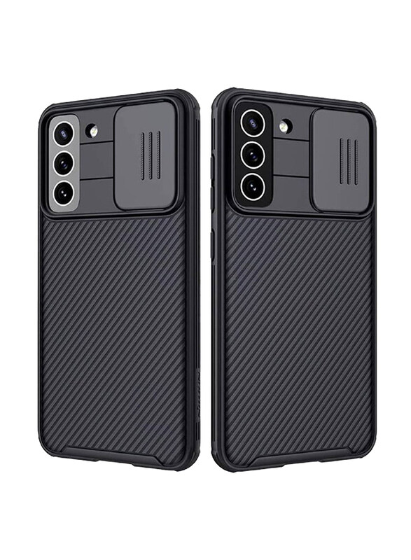 

Nillkin Samsung S21 FE Camshield Slim Protective Hard PC TPU Ultra Thin Anti-Scratch Case Cover with Camera Protector, Black