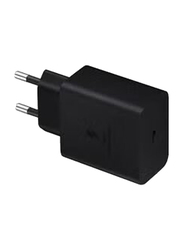 Gennext Original 25W Fast Charging USB-C Mobile Phone Mains Plug/Wall Charger for Samsung Devices, Black
