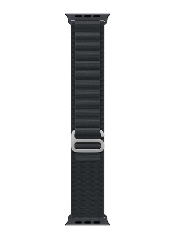 Replacement Apple Watch Ultra Alpine Loop Band Strap for Apple Watch 49mm/45mm/44mm/42mm, Black