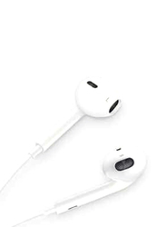 Gennext Wired In-Ear Earbuds with Mic, White