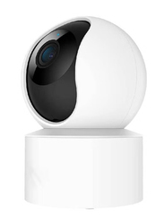 Gennext Smart Camera C200 1080p Resolution 360 Degrees View with AI Human Detection, White