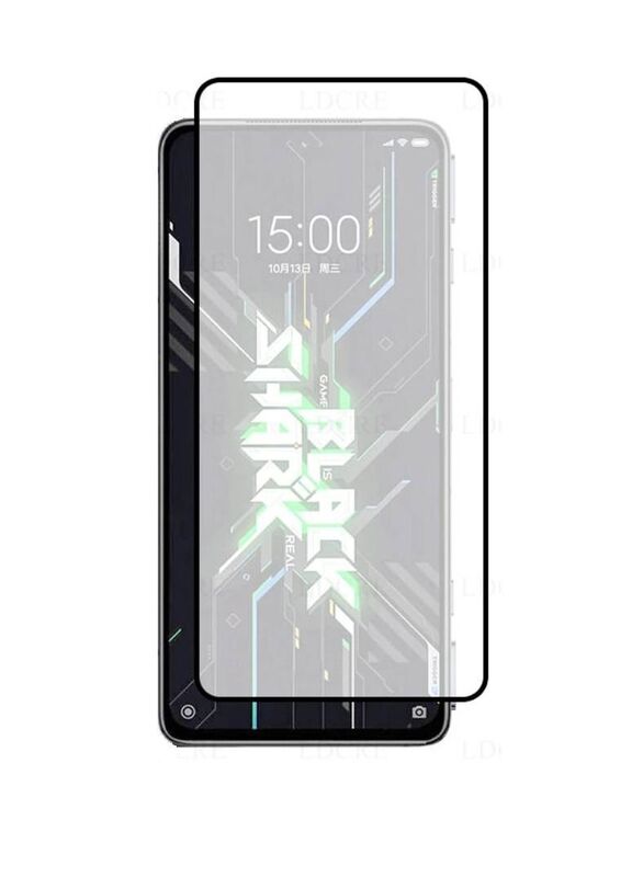 Zoomee Xiaomi Black Shark 5 RS Protective 9H Full Coverage Anti-Scratch Tempered Glass Screen Protector, Clear