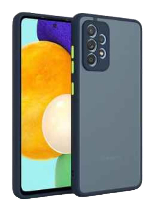 

Gennext Samsung Galaxy A73 5g Silicone Shockproof Mobile Phone Case Cover, Blue