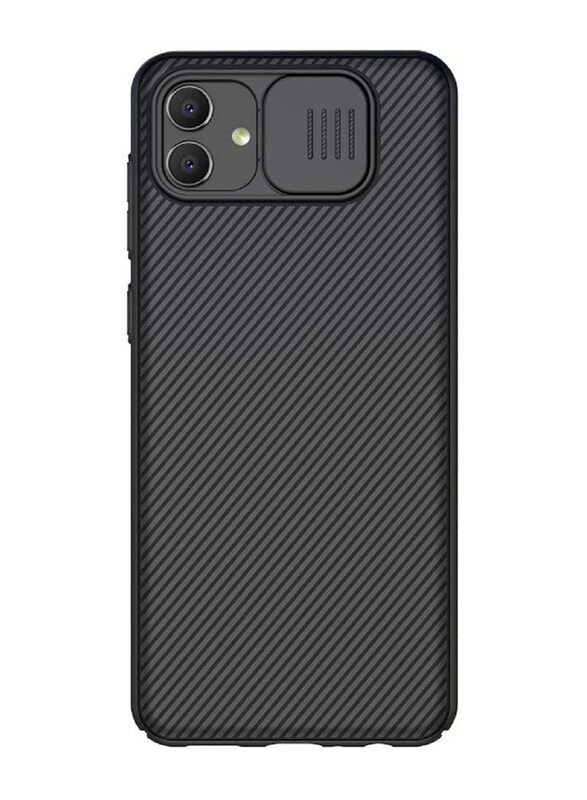 

Nillkin Samsung Galaxy A04s CamShield Hard PC TPU Ultra Thin Anti-Scratch Slim Protective Mobile Phone Case Cover with Camera Protector, Black