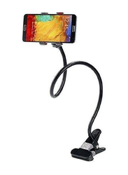 Gennext Universal Smartphone Phone Holder Bed Gooseneck Mount, Black