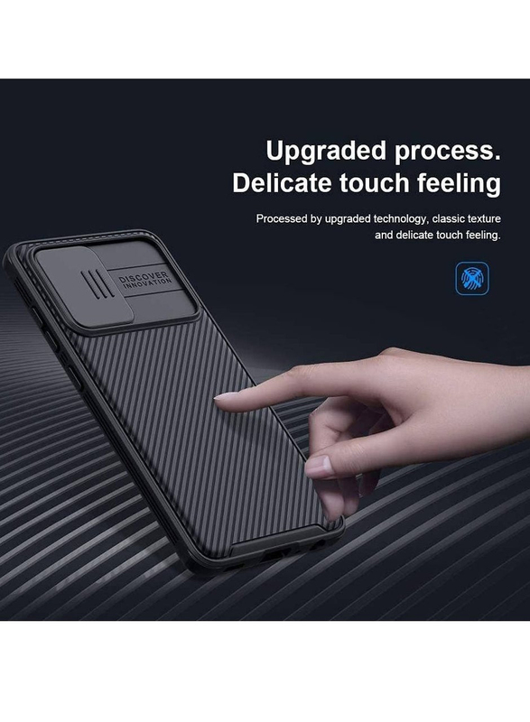Nillkin Samsung Galaxy A52S CamShield Slim Ultra Thin Anti-Scratch Protective Hard PC TPU Mobile Phone Case Cover, Black