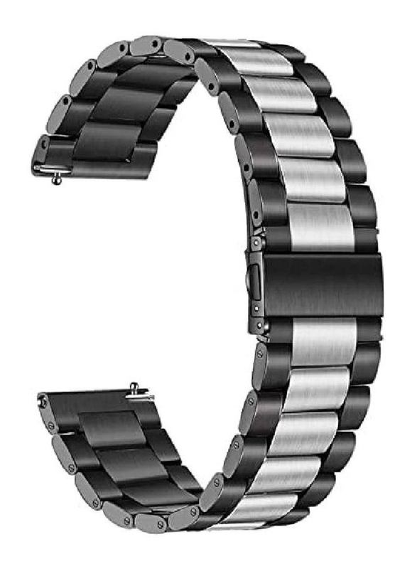Gennext Replacement Stainless Steel Band for Huawei GT4 46mm/Watch 4 Pro/Watch 4/Watch Ultimate/Huawei GT3 46mm/Watch 3/Watch 3 Pro/GT3 Pro, Black