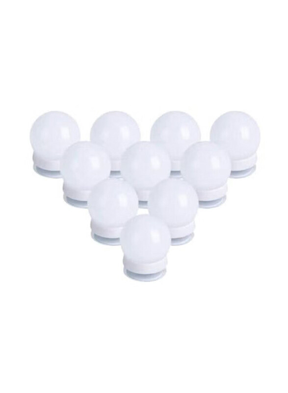 

Gennext 2-inch 10 Dimmable LED Vanity Mirror Light Bulb, White