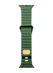 Gennext Replacement Sport Silicone Breathable Design Strap for 42/44/45/49mm, Green