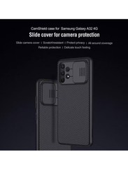 Nillkin Samsung Galaxy A32 4g CamShield Slim Protective Hard PC TPU Ultra Thin Anti-Scratch Mobile Phone Case Cover with Camera Protector, Black