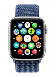 Gennext Nylon Sport Soft Replacement Strap for Apple Watch 41mm/40mm/38mm, iWatch Series 8/7/6/SE/5/4/3/2/1, Blue