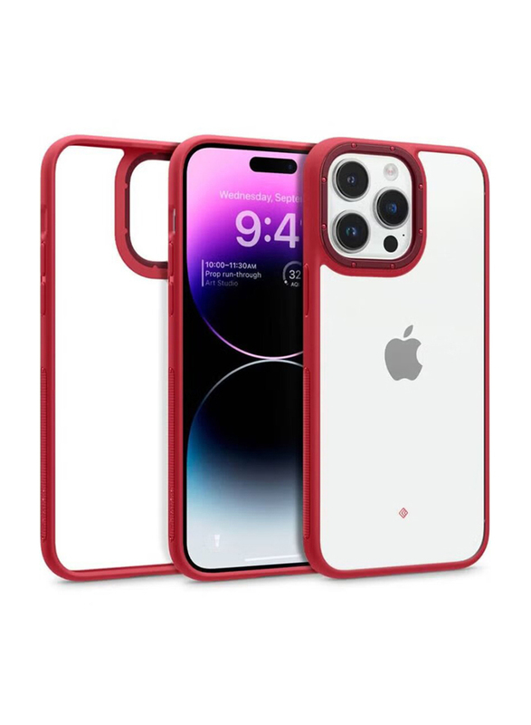 

Zoomee Apple iPhone 14 Pro Ultra Protective Anti-Scratch Super Classic Mobile Phone Case Cover, Red