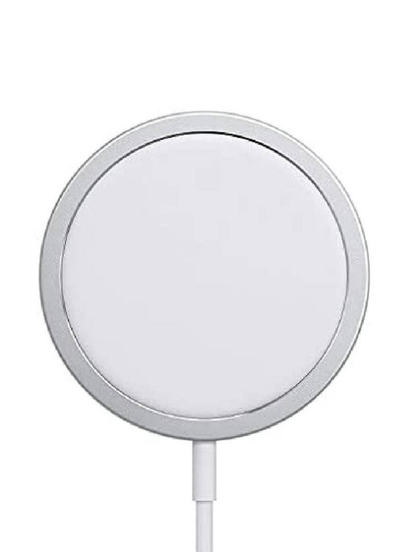 Gennext Wireless Magnetic Charger, 15W, White