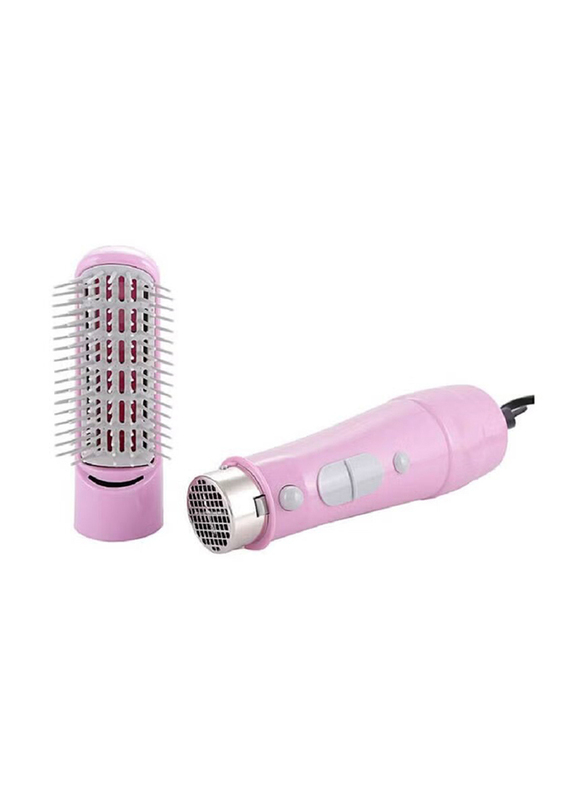 Gennext Ceramic Hair Straightener Styler Hair Dryer, GH713, Pink