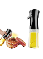 Gennext 200ml Cooking Oil Sprayer for Air Fryer, Salad Making, Baking, Frying & BBQ, Black