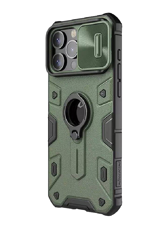 Gennext Apple iPhone 15 Pro 6.7-inch 2023 Cam Shield Armor Mobile Phone Case Cover, Green