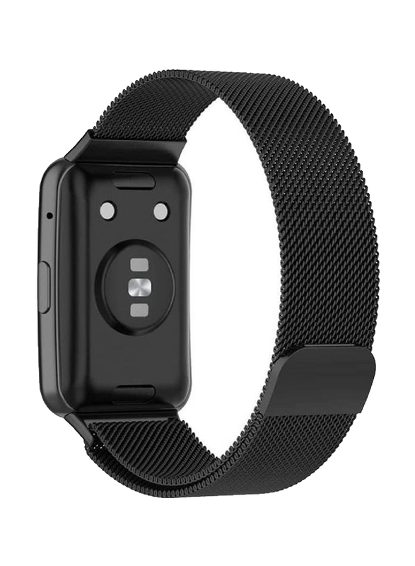 Gennext Milanese Replacement Band for Huawei Watch Fit, Black