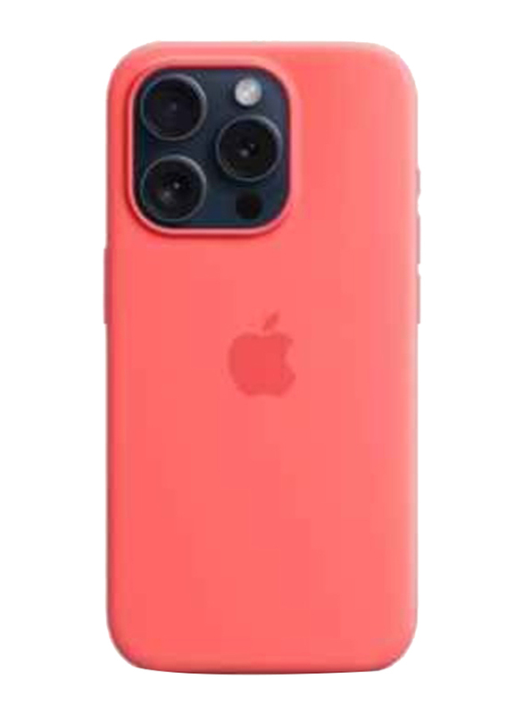 Apple iPhone 15 Pro Silicone Liquid Shockproof Anti Scratch Mobile Phone Case Cover, Red