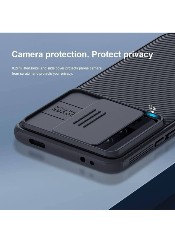 Gennext Xiaomi Redmi K60/K60 Pro/Xiaomi Poco F5 Pro Camera Protection Hard PC Ultra Thin Anti-Scratch Mobile Phone Case Cover, Black