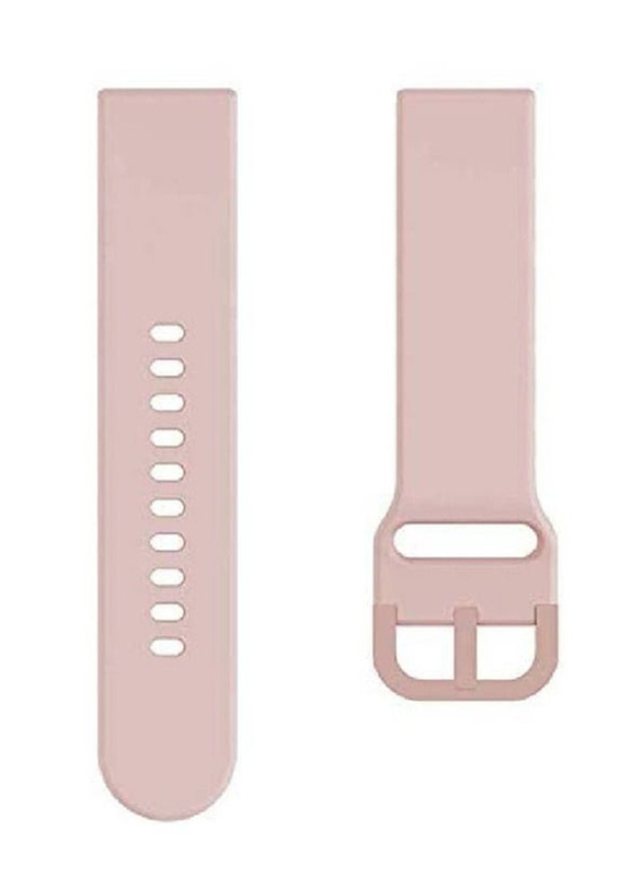 Gennext Sport Silicone Quick Release Watch Strap Band Compatible with Samsung Galaxy Watch 3/Gear S3 Classic Frontier/45mm /46mm/22mm, Pink
