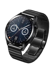 Gennext Replacement Stainless Steel Strap for Huawei Watch GT2 Pro 22mm/Porsche style Band for Huawei GT4 46mm/Watch 4 Pro/watch 4/watch Ultimate/Huawei GT3 46mm/Watch 3/Watch 3 Pro/GT3 Pro, Black