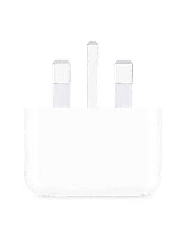 USB-C Power Adapter for Apple iPhone, 20W, White