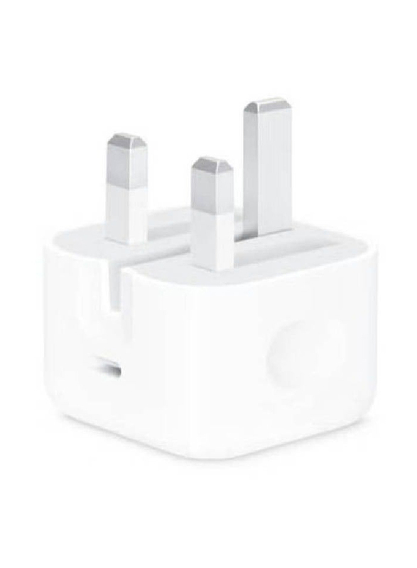 Gennext 20W USB Type-C PD Charger Plug for Apple iPhone 13 Pro Max, White