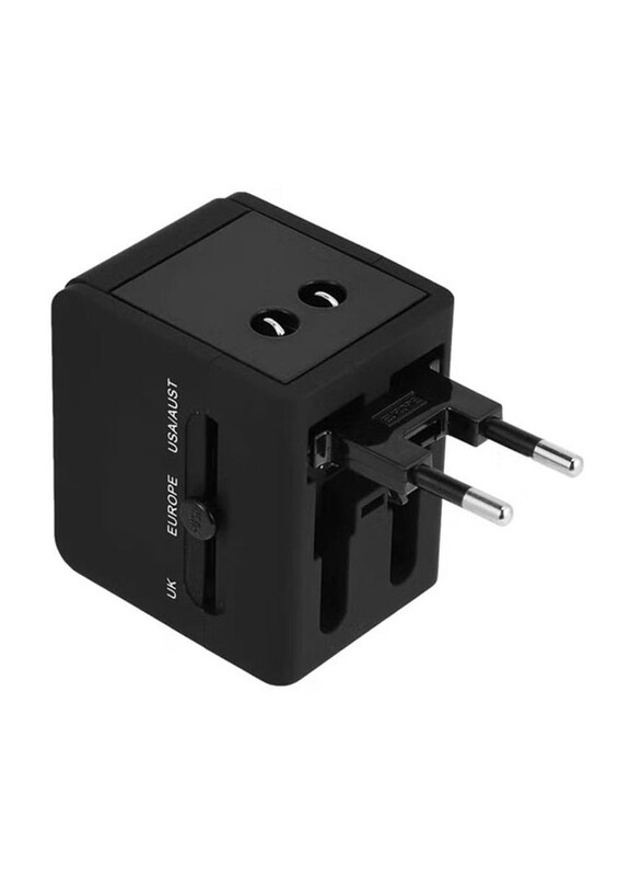

Gennext Earldom Dual USB AC Adapter Universal Charger, Black