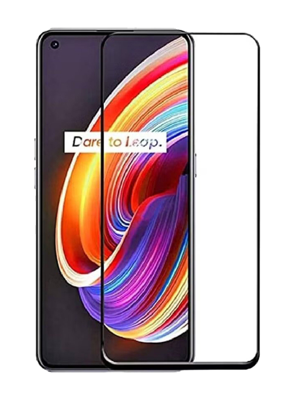 

Generic OPPO K10 Pro Full Coverage Tempered Glass Screen Protector, Clear/Black