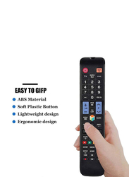Gennext No Setup Required Universal Replacement TV Remote Control AA59-00582A AA59-00638A for All Samsung LCD LED Smart TV, Black